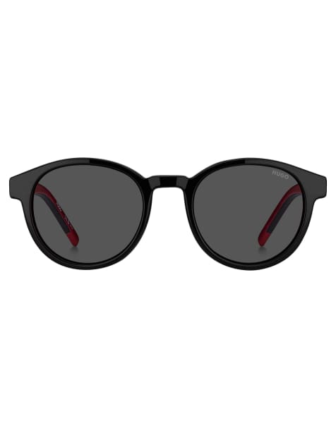 Hugo panthos sunglasses in black  - view 1