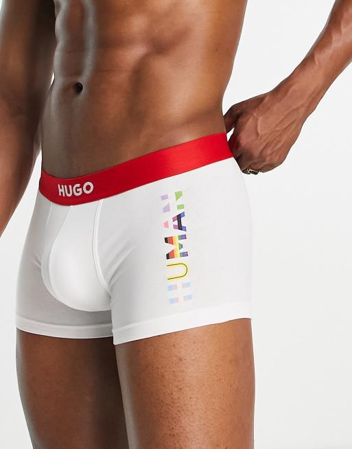 Hugo – Pride – Vita kalsonger med logga