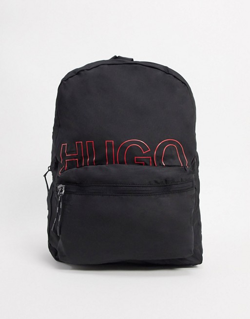 HUGO Reborn reversible backpack/ bumbag in black