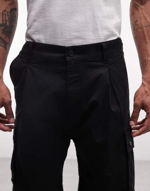 HUGO Red - 262 - Pantaloncini dritti neri, 4 di 5