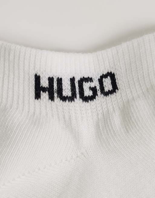 HUGO Red 3 pack logo socks in black, 2 of 3