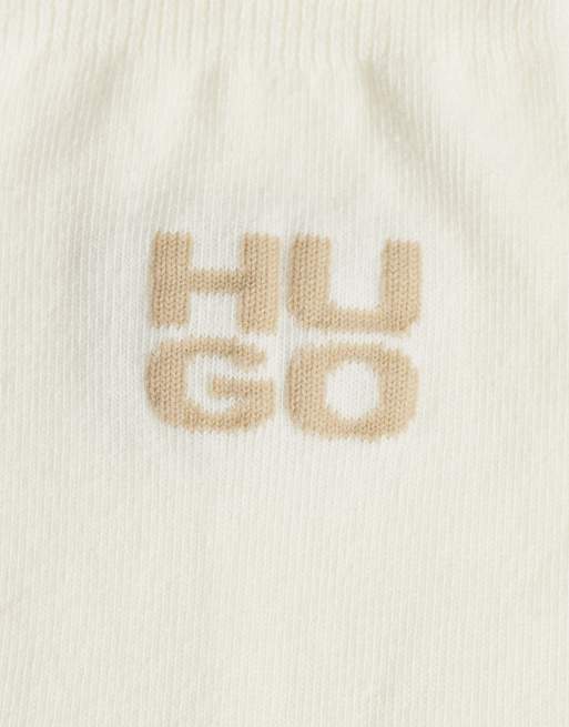 HUGO Red 3-pack strumpor med logga i flerfärgad, 3 av 3