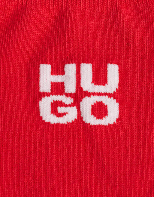 HUGO Red – 3er-Pack Socken in verschiedenen Farben mit Logo, 3 von 3