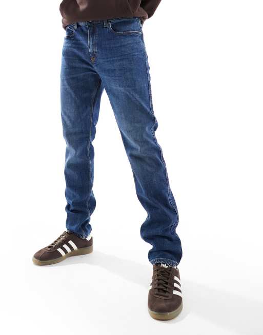 HUGO RED – 708 – Skinny-Jeans in Mittelblau