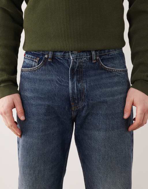 HUGO Red – 840 – Regular-Fit-Jeans in Dunkelblau , 4 von 5