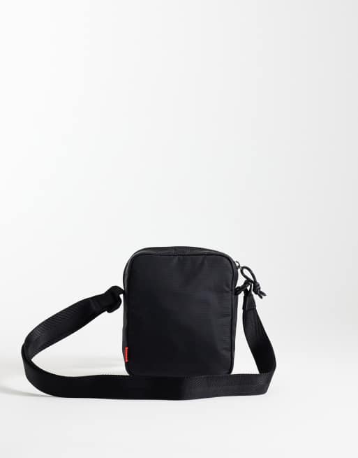 HUGO Red - Bandolera negra con cremallera, 4 de 4