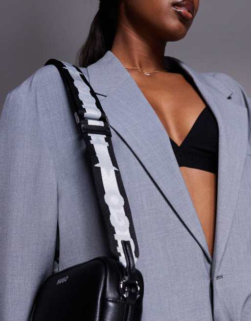 HUGO BOSS ショルダーバッグ HUGO RED 50535643 HUGO Red Bell crossbody bag in black with logo strap | ASOS