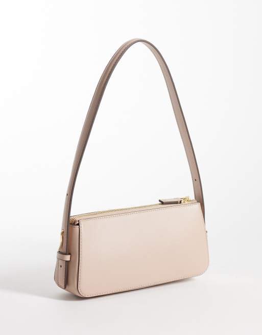 HUGO Red - Bolso de hombro beis, 4 de 4