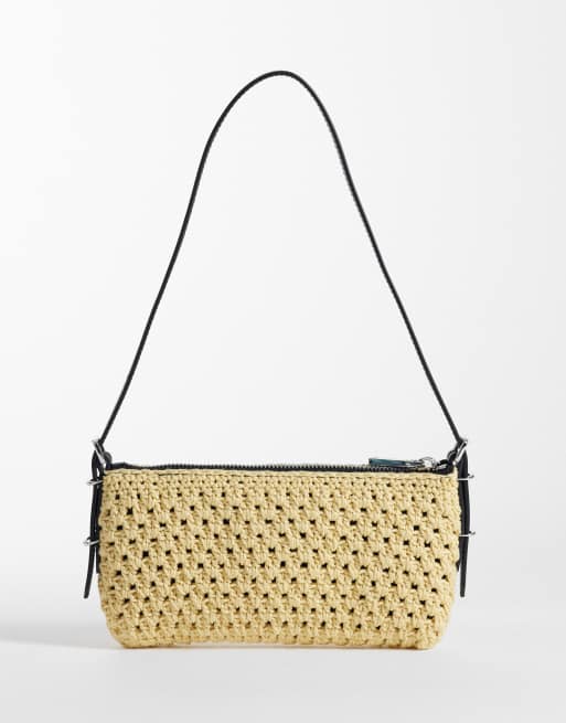 Hugo Red - Borsa da spalla beige chiaro, 4 di 4