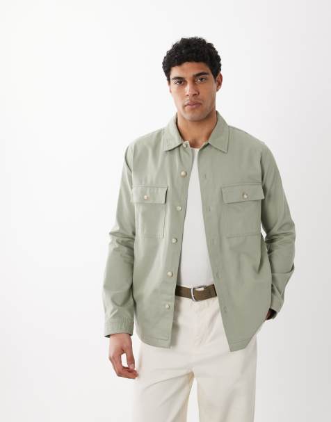 HUGO - Red - Camicia oversize color verde chiaro - view 1