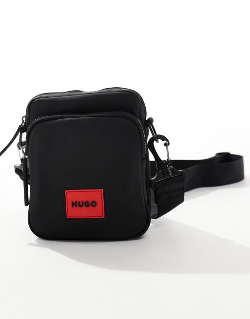 HUGO RED crossbody bag in black ASOS