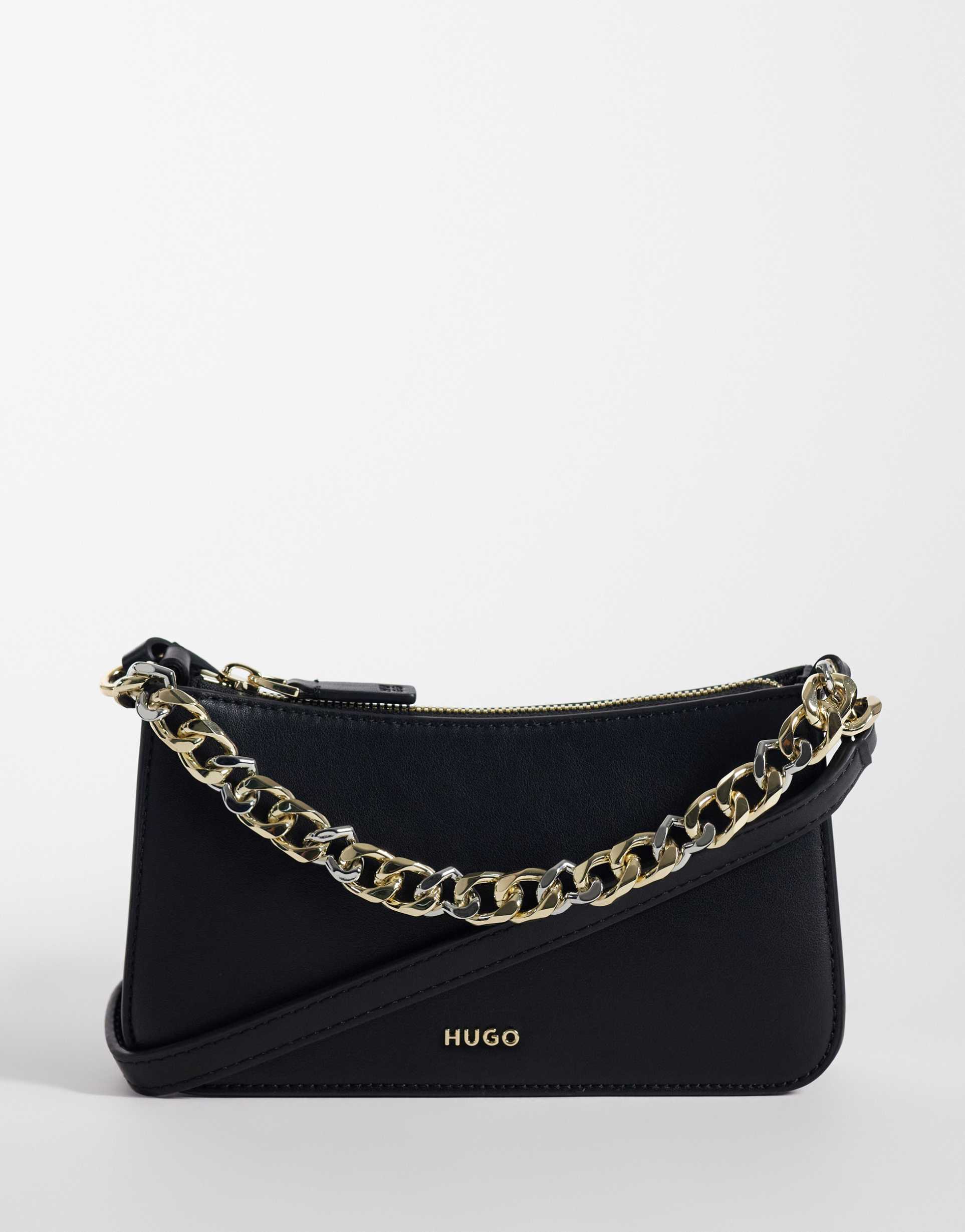 hugo red crossbody bag in black