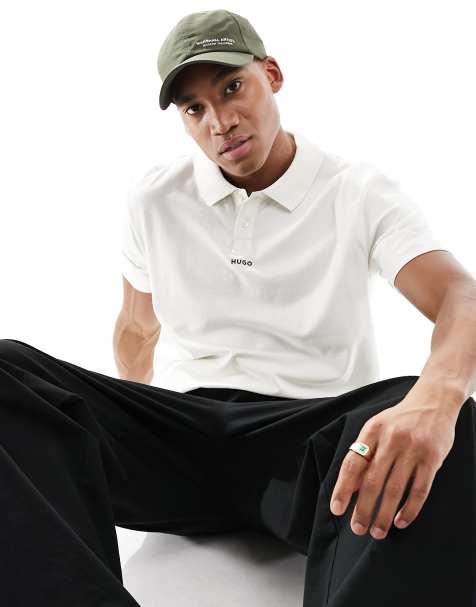 HUGO RED - Dangula - Polo - Blanc - view 1