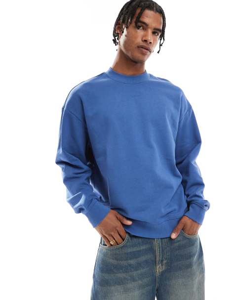 Hugo Red Dapo sweatshirt in blue - view 1