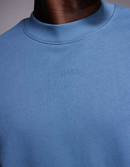 HUGO Red – Dapocrew – Niebieska bluza, 5 z 5