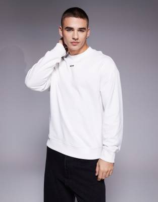 Hugo Red HUGO Red dapocrew relaxd fit sweatshirt in stone