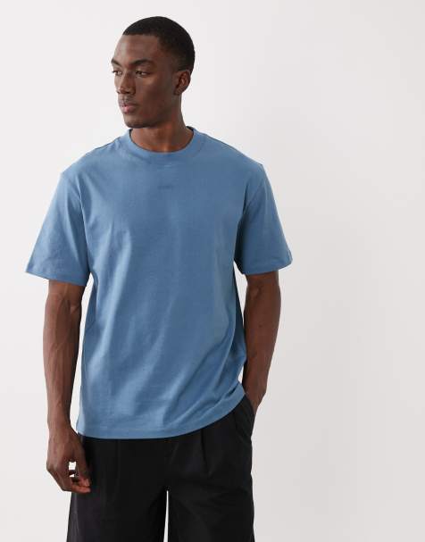 HUGO Red - Dapolino - Camiseta azul holgada - view 1