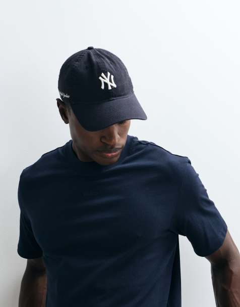 HUGO Red – Dapolino – Locker geschnittenes T-Shirt in Marineblau - view 1