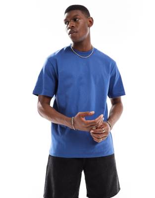 HUGO Red Dapolino t-shirt in blue - view 1