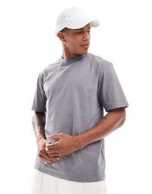 Hugo Red HUGO Red dapolino t-shirt in grey