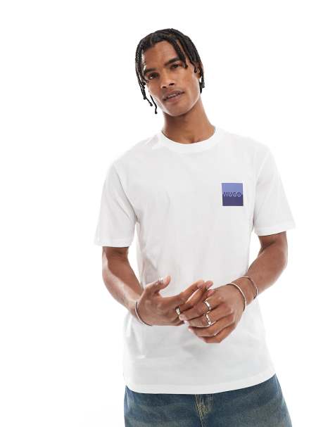 HUGO Red - Dapusi - T-shirt in wit - view 1