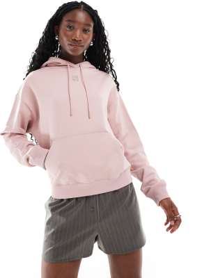 Hugo Red Delfinia pullover hoodie in light pink