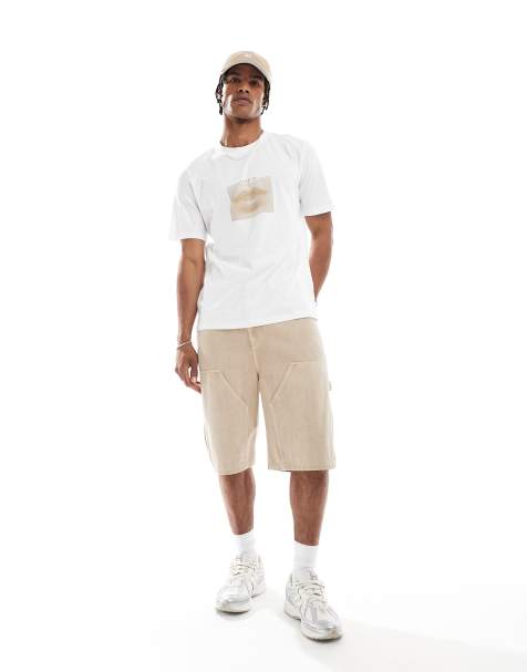 HUGO Red - Deterni - Hvid T-shirt med print - view 1