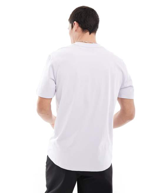 HUGO Red - Dignitey - T-shirt à imprimé fleurs - Violet clair, 2 de 4