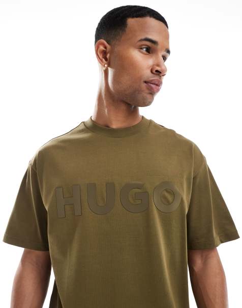 HUGO Red - Dinkee - T-shirt verde - view 1