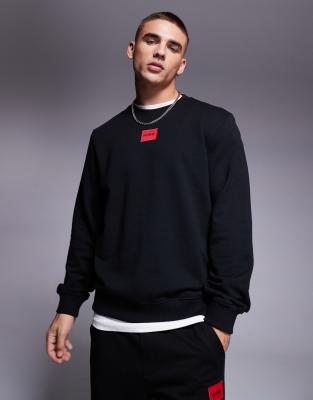 diragol logo sweatshirt in black