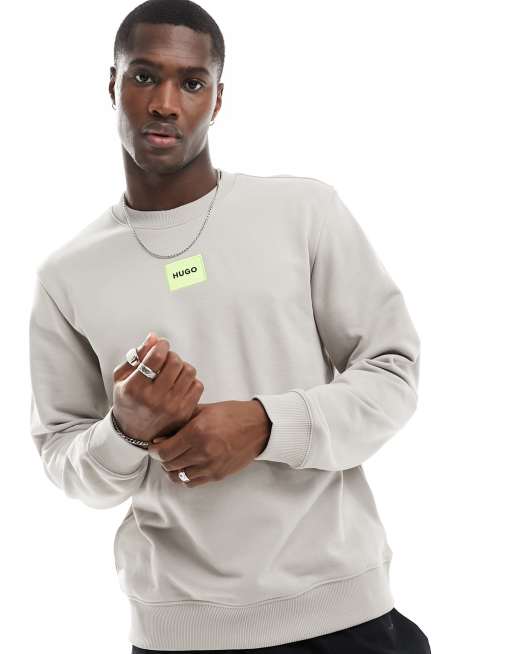 HUGO RED - Diragol - Sweatshirt in grijs
