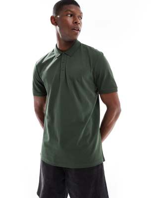 Hugo Red Donos Polo Shirt In Green
