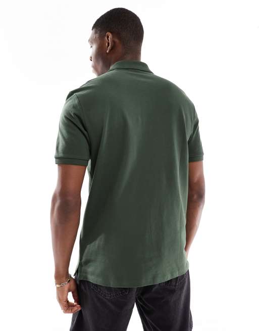 HUGO Red - Donos - Poloshirt in groen, 4 van 4