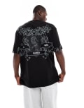 [Hugo Red] HUGO Red Duarms t-shirt in black M Black