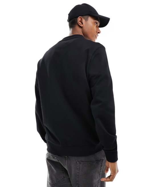 ■Hugo Boss■ RED Duragol スウェット HUGO RED Duragol logo sweatshirt in black | ASOS