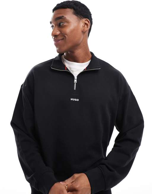 Boss half zip demarini sweatshirt