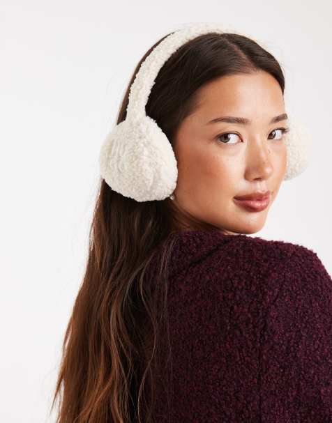 HUGO Red ear muffs in grey - view 1