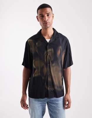 Espino polo shirt in black