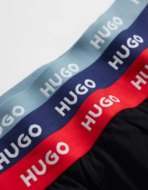 HUGO Red - Flerfarvede hipster-briefs i pakke med 3 par  , 2 af 3
