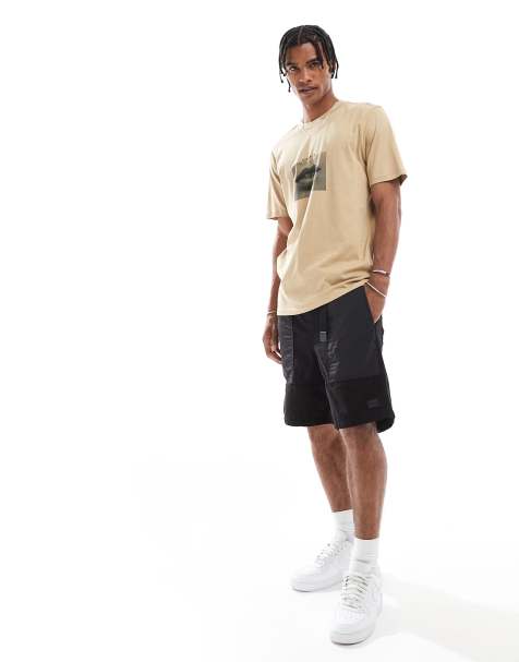 HUGO Red – Gabri – Czarne szorty bojówki - view 1