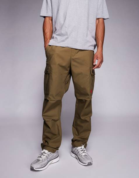 Hugo Red Garlo cargo pants in green - view 1