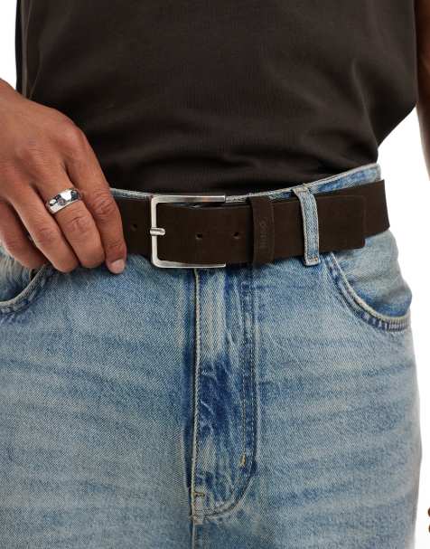 HUGO Red - Gionio - Brunt bælte - view 1