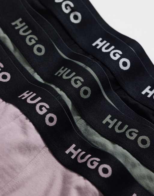 HUGO Red – Grå trunks, 3-pack, 2 av 3