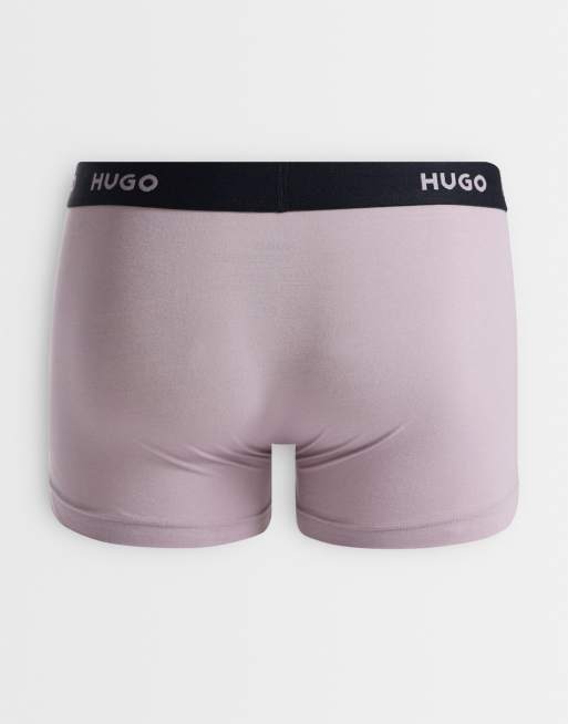 HUGO Red – Grå trunks, 3-pack, 3 av 3