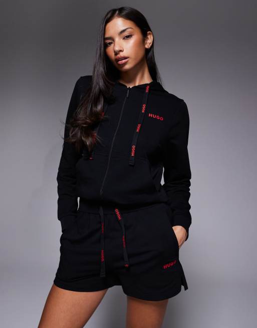 HUGO Red - ID - Short d'ensemble - Noir, 2 de 5