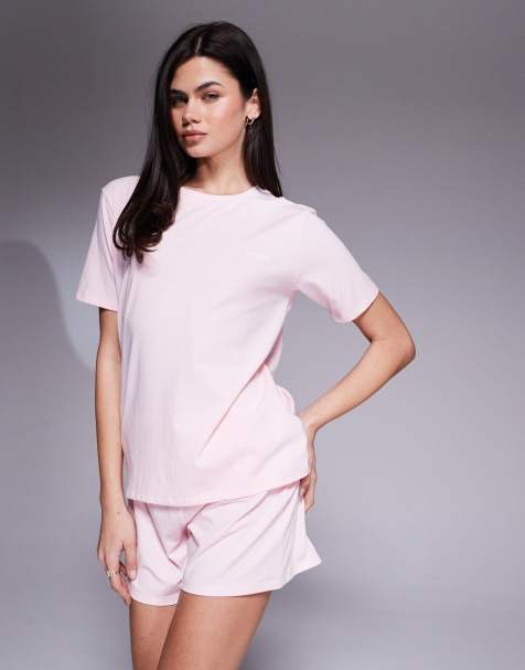 HUGO Red – ID – T-Shirt in Pastellrosa - view 1