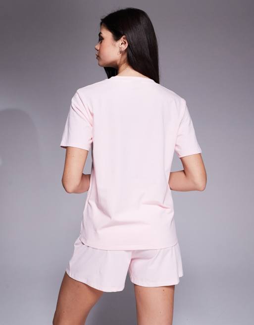 Hugo Red - ID - T-shirt in pastelroze, 4 van 4
