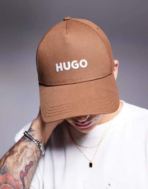 HUGO Red jude baseball cap in brown - view 1
