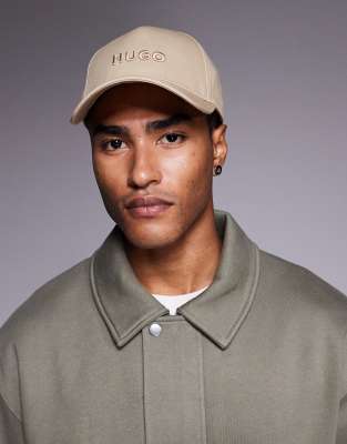HUGO Red - Jude - Casquette - Beige-Neutre