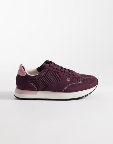 HUGO Red – Kiria – Fioletowe buty sportowe - view 1